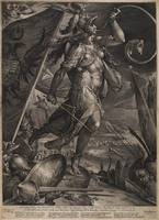 KG 02547
<br/>
Bellona helpt de keizer tegen de Turken
<br/>
<em>Muller, Harmen Jansz. (ca.1538/39-1617)</em>